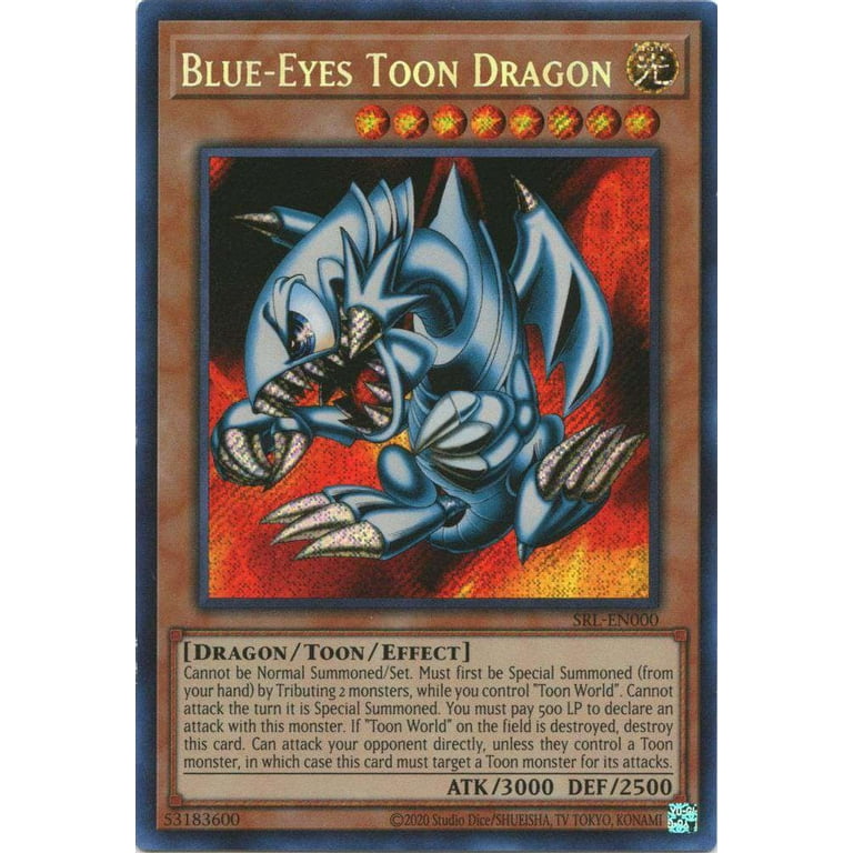 PSA10 BLUE-EYES TOON DRAGON シークレット アジア版 PSA 9 Yugioh Blue-Eyes Toon Dragon SRL-EN000 Secret Rare