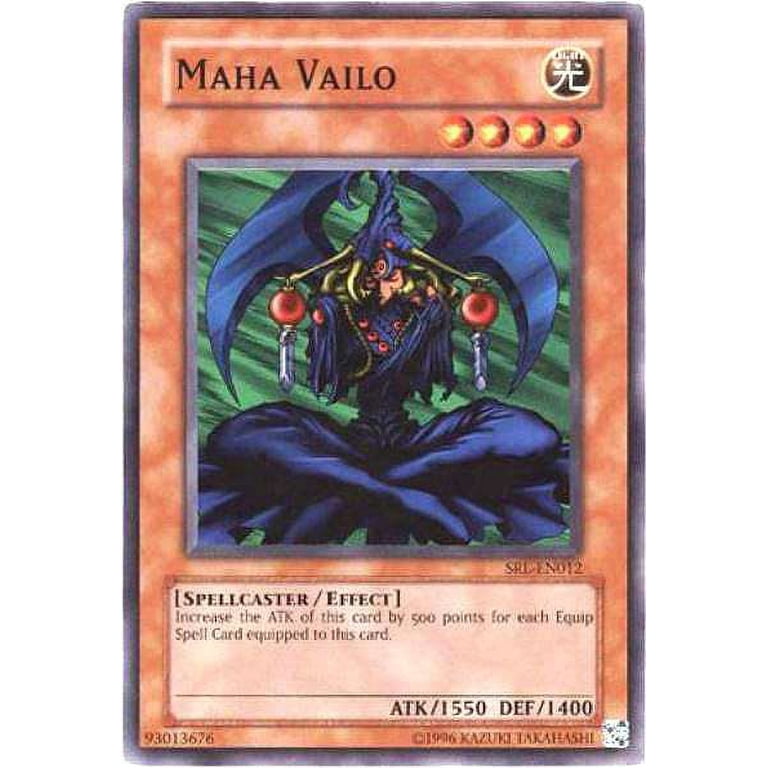 YuGiOh Spell Ruler 25th Anniversary Super Rare Maha Vailo SRL-EN012 -  Walmart.com
