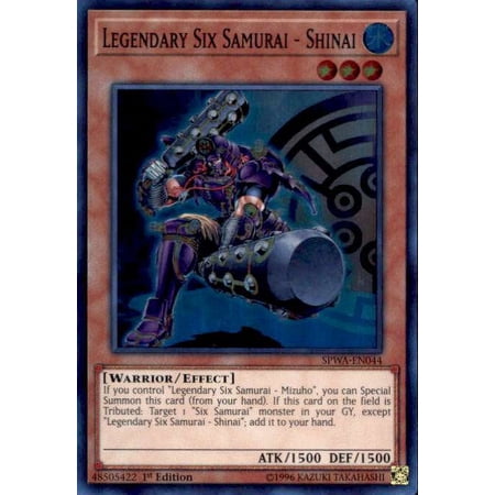 YuGiOh Spirit Warriors Legendary Six Samurai - Shinai SPWA-EN044