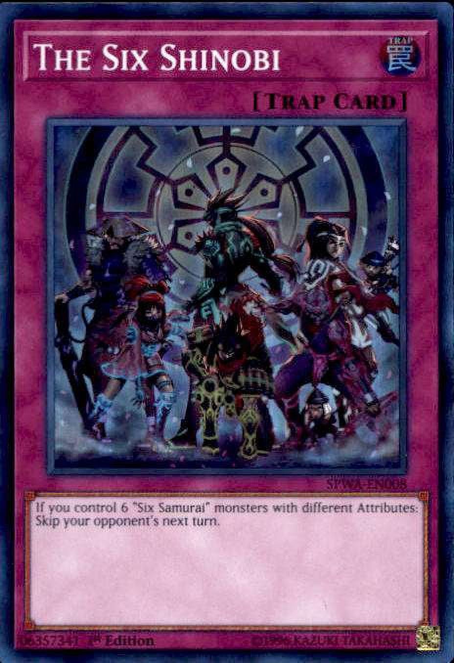 YuGiOh Spirit Warriors Super Rare The Six Shinobi SPWA-EN008