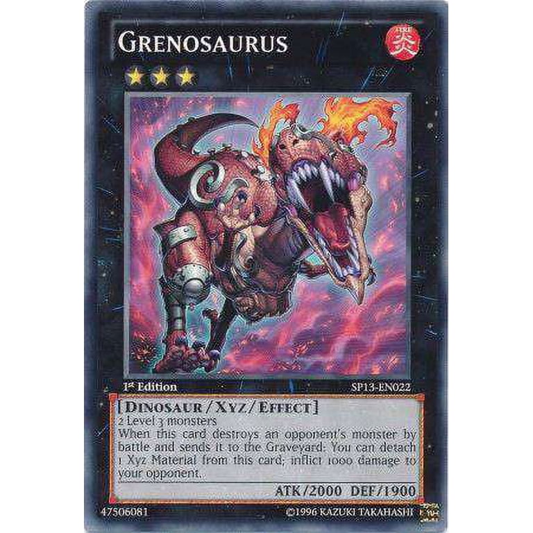 YuGiOh Star Pack 2013 Common Grenosaurus SP13-EN022 - Walmart.com