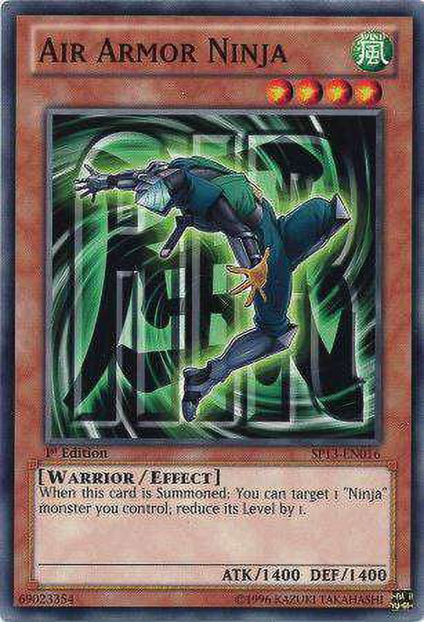 YuGiOh Star Pack 2013 Starfoil Rare Air Armor Ninja SP13-EN016 - Walmart.com
