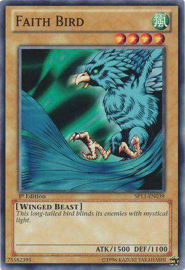 yugioh bird cards YuGiOh Star Pack 2013 Starfoil Rare Faith Bird SP13-EN039