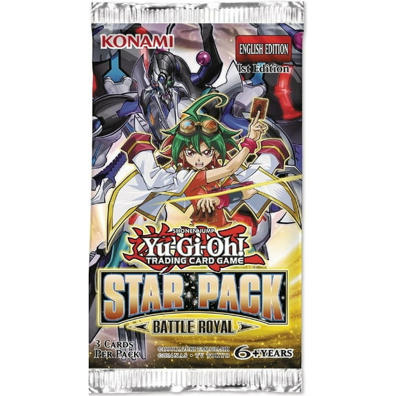 Yu-Gi-Oh Cards - 2017 Star Pack Battle Royal - Booster Pack (3 Cards)