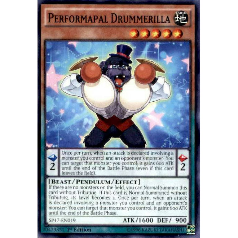 YuGiOh Star Pack Battle Royal Starfoil Performapal Drummerilla SP17-EN019 - Walmart.com YuGiOh Star Pack Battle Royal Starfoil Performapal Drummerilla SP17-EN019 - Walmart.com