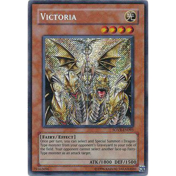 YuGiOh Stardust Overdrive Secret Rare Victoria SOVR-EN093