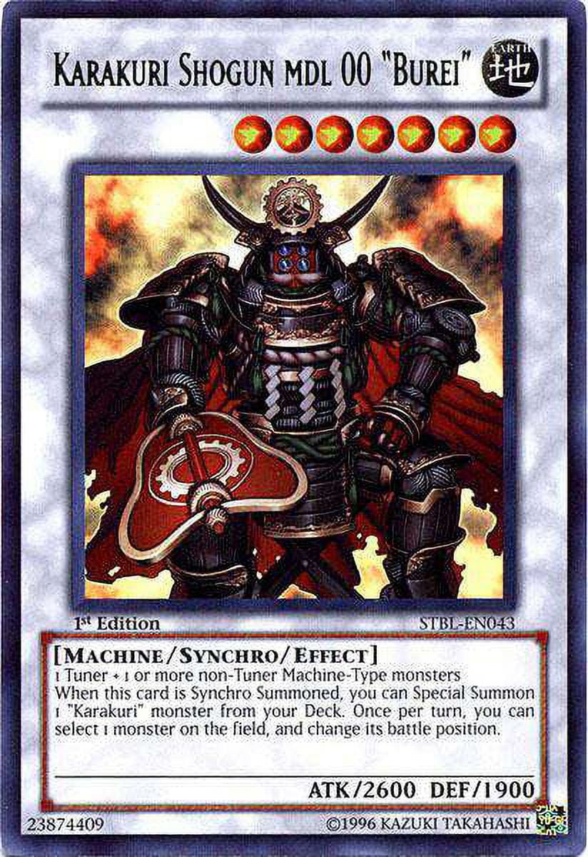 YuGiOh Starstrike Blast Ultra Rare Karakuri Shogun mdl 00 Burei