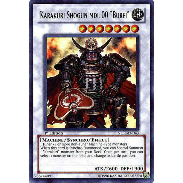karakuri yugioh cards Yu-Gi-Oh! - Ninja MDL 919 "Kuick (STOR-EN028) - Storm of Ragnarok - Unlimited Edition Tuner Machine YuGiOh Starstrike Blast Ultra Rare