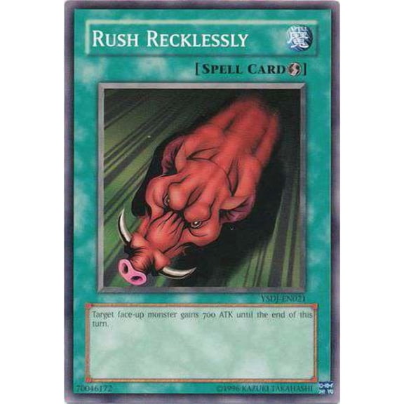 YuGiOh Starter Deck: Jaden Yuki Common Rush Recklessly YSDJ-EN021