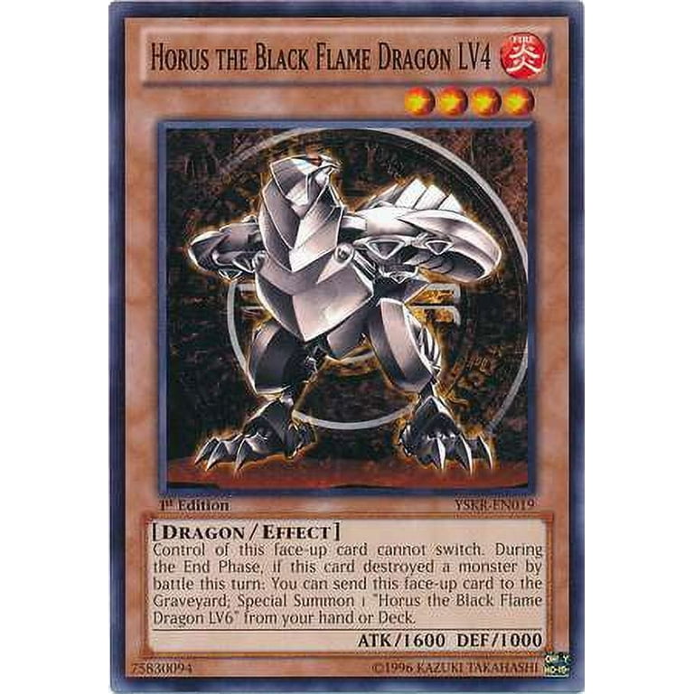 Horus the Black Flame Dragon LV4 - Starter Deck: Kaiba Reloaded - YuGiOh
