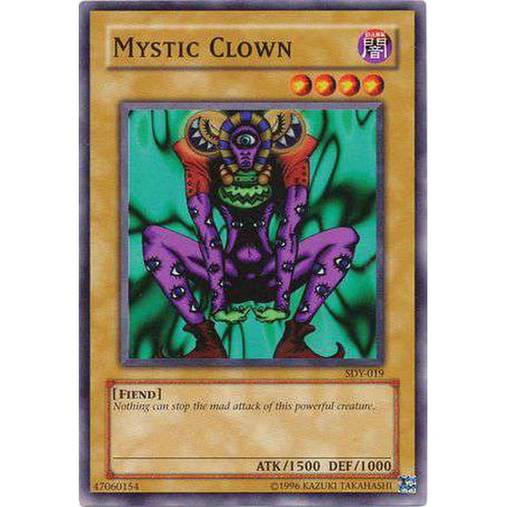 YuGiOh Starter Deck: Yugi Common Mystic Clown SDY-019
