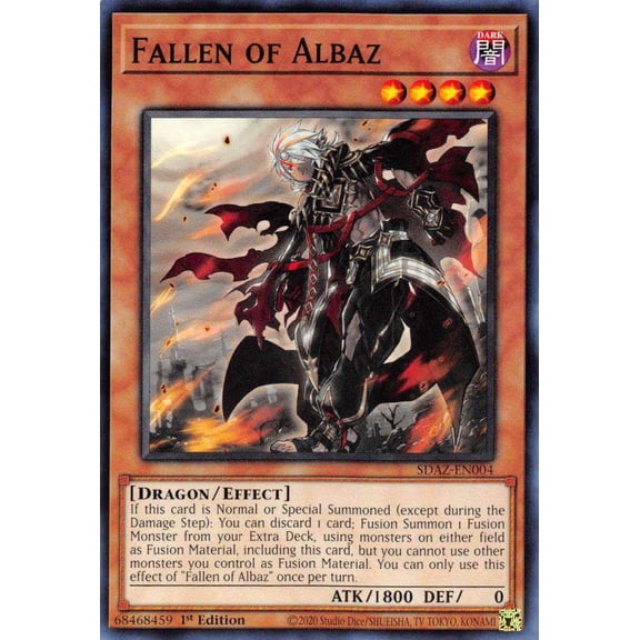 YuGiOh Structure Deck: Albaz Strike Common Fallen of Albaz SDAZ-EN004