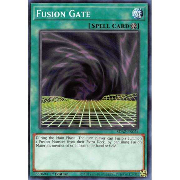 YuGiOh Structure Deck: Albaz Strike Common Fusion Gate SDAZ-EN024