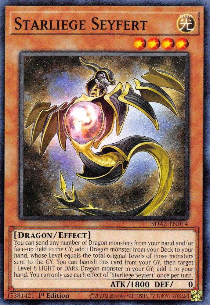 YuGiOh Structure Deck: Albaz Strike Common Starliege Seyfert SDAZ-EN014 -  Walmart.com