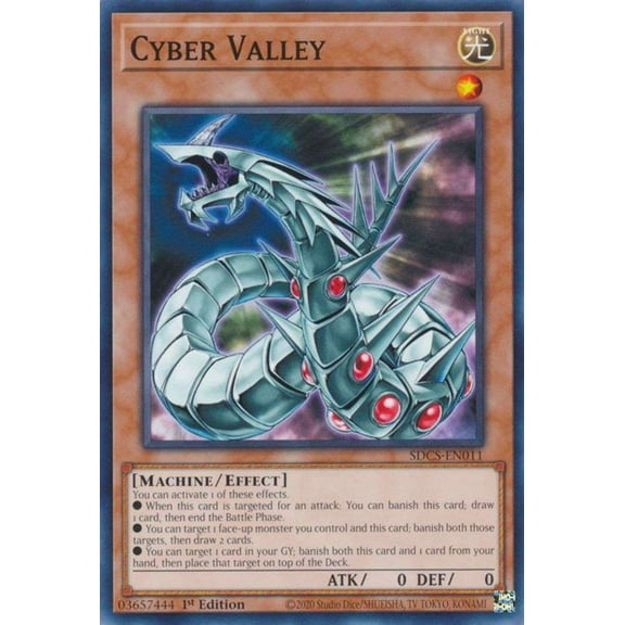 YuGiOh Structure Deck: Cyber Strike Common Cyber Valley SDCS-EN011