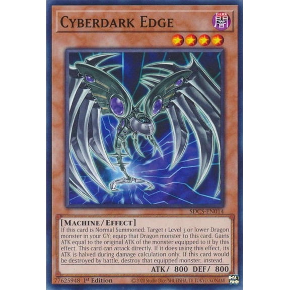 YuGiOh Structure Deck: Cyber Strike Common Cyberdark Edge SDCS-EN014