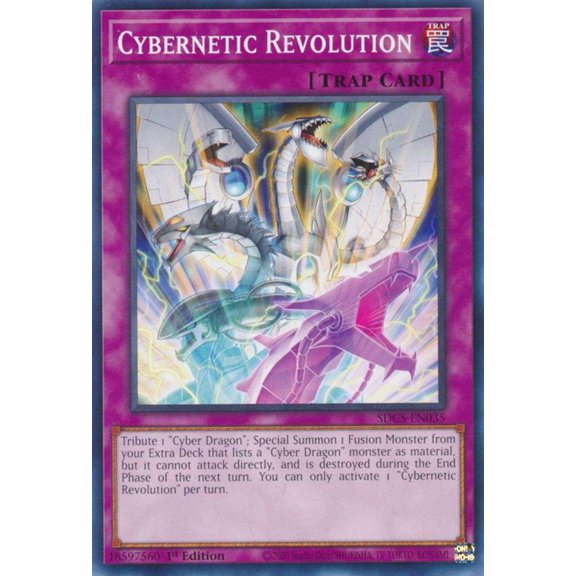 YuGiOh Structure Deck: Cyber Strike Common Cybernetic Revolution SDCS-EN035