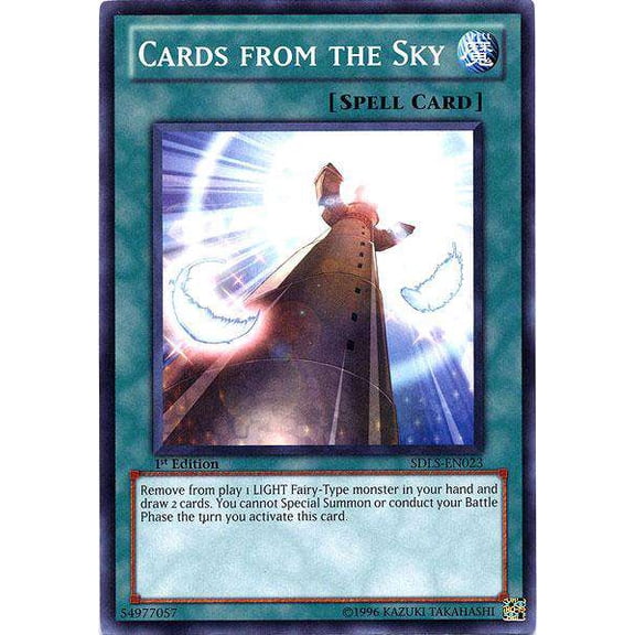 YuGiOh Structure Deck: Lost Sanctuary Common Cards from the Sky SDLS-EN023