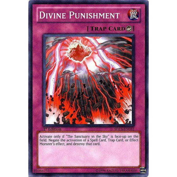 YuGiOh Structure Deck: Lost Sanctuary Common Divine Punishment SDLS-EN033