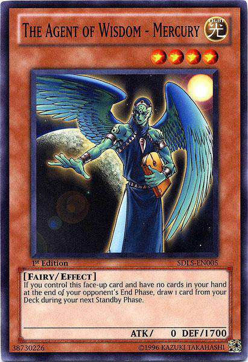 YuGiOh Structure Deck: Lost Sanctuary Common The Agent of Wisdom - Mercury  SDLS-EN005 - Walmart.com