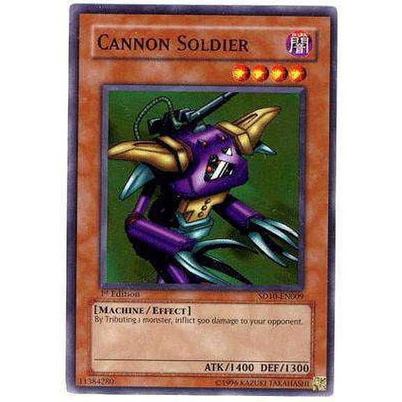 YuGiOh Structure Deck: Machine Re-Volt Common Cannon Soldier SD10-EN009