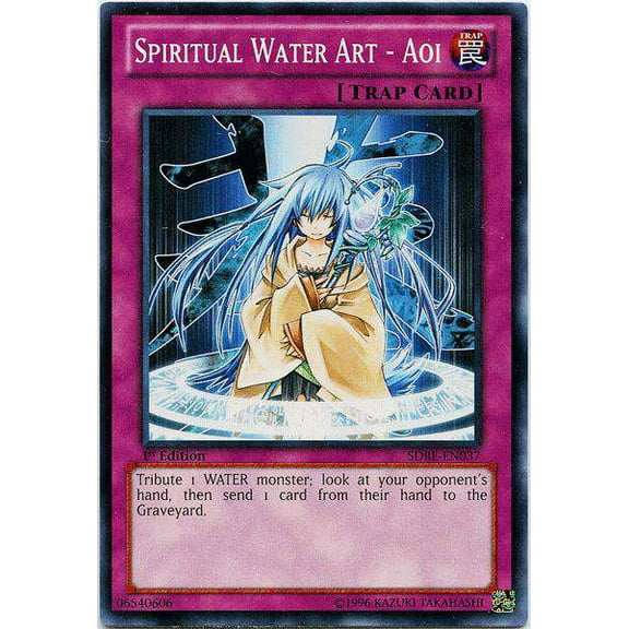 YuGiOh Structure Deck: Realm of the Sea Emperor Common Spiritual Water Art - Aoi SDRE-EN037