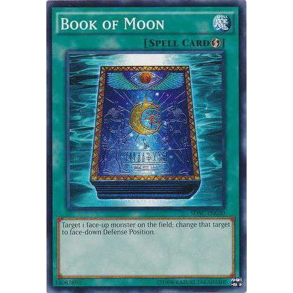 YuGiOh Structure Deck: Spellcaster's Command Common Book of Moon SDSC-EN030