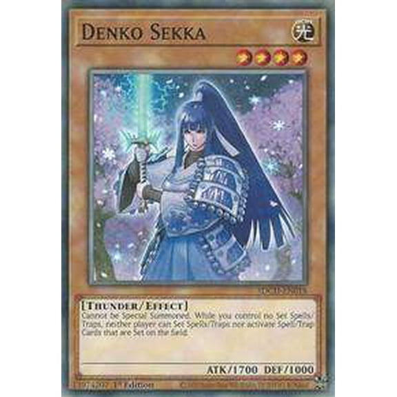 YuGiOh Structure Deck: Spirit Charmers Common Denko Sekka SDCH-EN018