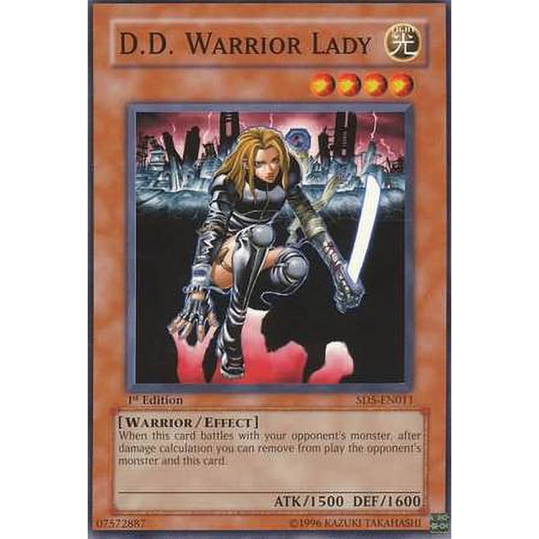 YuGiOh Structure Deck: Warrior's Triumph D.D. Warrior Lady SD5-EN011 -  Walmart.com