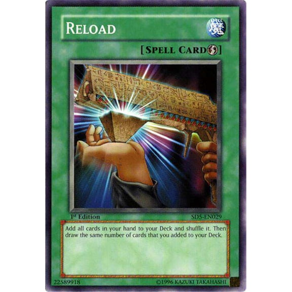 YuGiOh Structure Deck: Warrior's Triumph Reload SD5-EN029