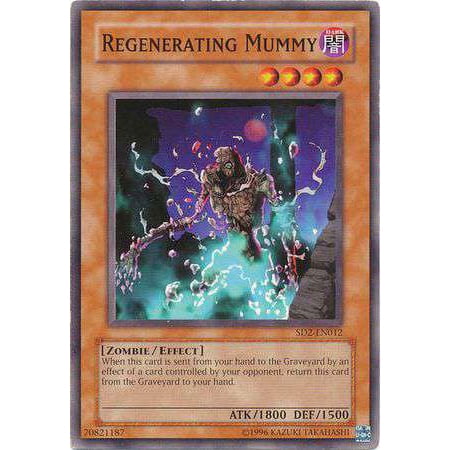 YuGiOh Structure Deck: Zombie Madness Regenerating Mummy SD2-EN012