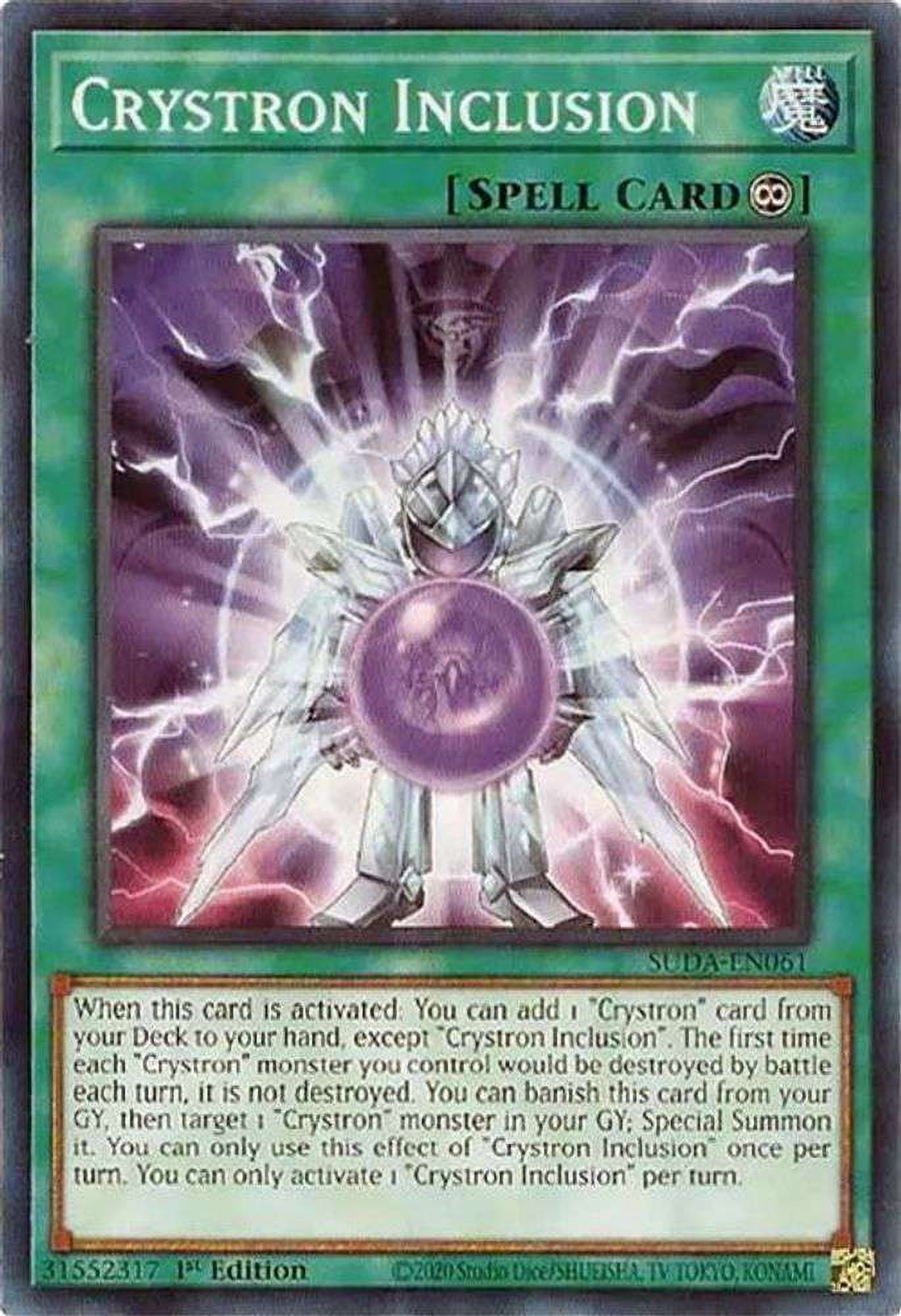 crystron deck yugioh Entry - INOV-EN071 - Common - Unlimited Edition -  INOV Invasion: Vengeance variation to centering Yugioh Crystron 2024 Deck -