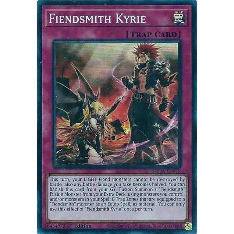 YuGiOh Supreme Darkness Super Rare Fiendsmith Kyrie SUDA-EN079 - Walmart.com
