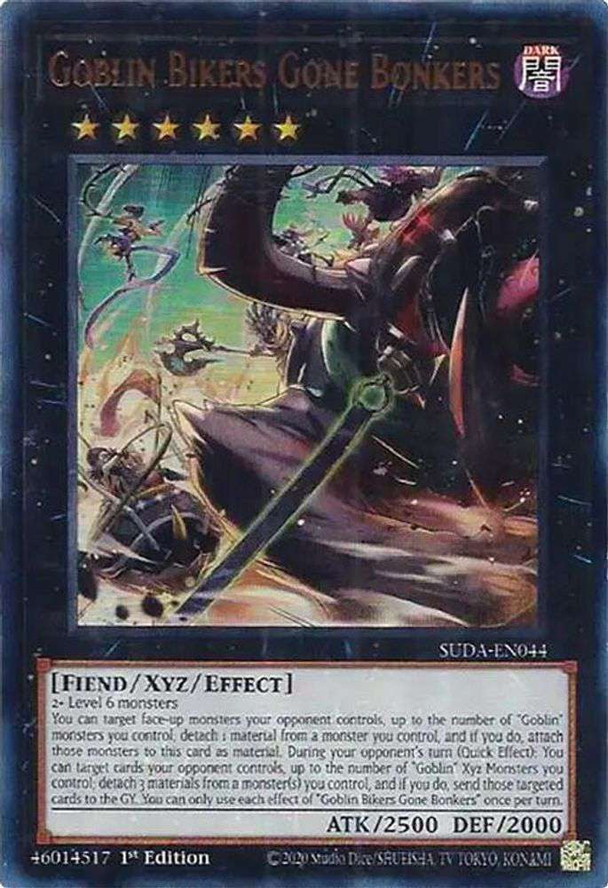 goblin cards yugioh Biker Grand Bash [PHNI-EN060] Quarter Century Secret Rare 1 card is randomly selected from your ooponents hand and discarded to the Graveyard. Do you all remember the