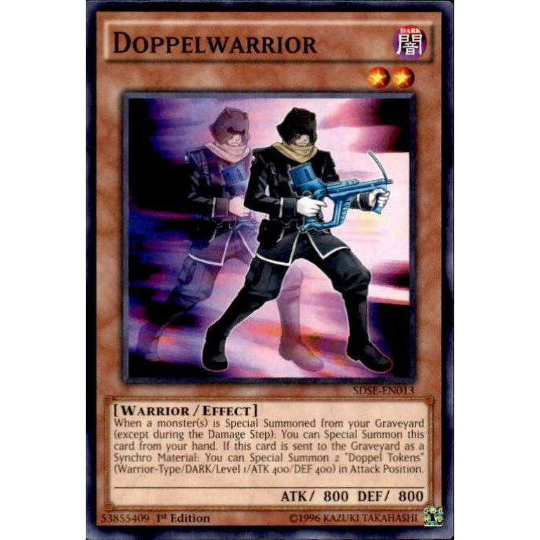 YuGiOh Synchron Extreme Structure Deck Common Doppelwarrior SDSE-EN013 - Walmart.com YuGiOh Synchron Extreme Structure Deck Common Doppelwarrior SDSE-EN013 - Walmart.com
