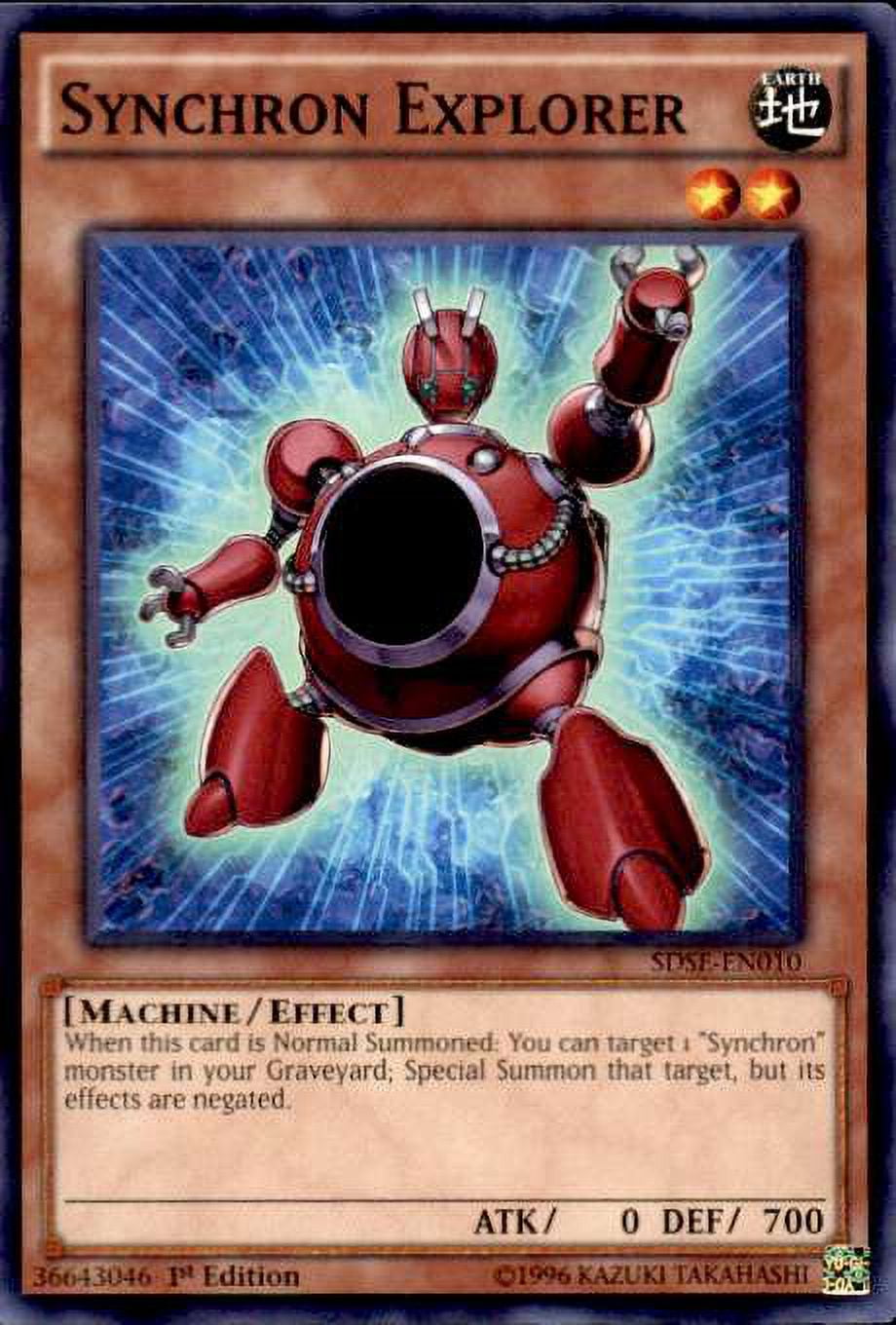 YuGiOh Synchron Extreme Structure Deck Common Synchron Explorer SDSE-EN010  - Walmart.com