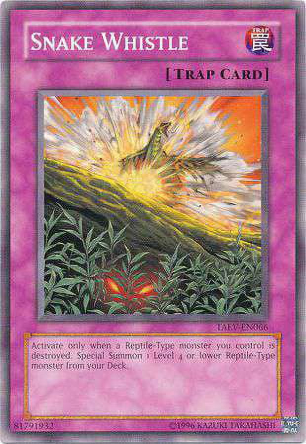 YuGiOh Tactical Evolution Common Snake Whistle TAEV-EN066 - Walmart.com