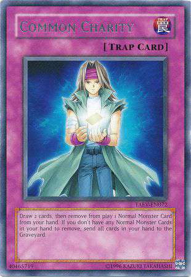 rare common yugioh cards YuGiOh Tactical Evolution Rare Common Charity TAEV-EN072
