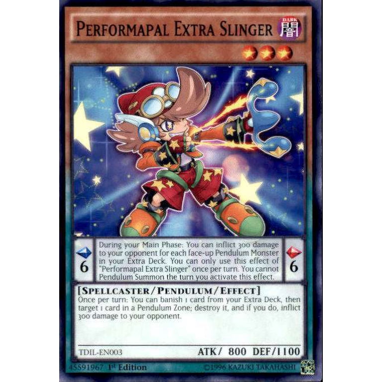 YuGiOh The Dark Illusion Common Performapal Extra Slinger TDIL-EN003 -  Walmart.com