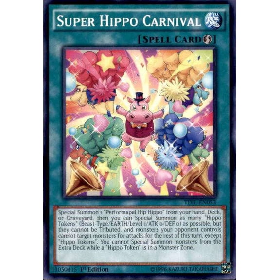 YuGiOh The Dark Illusion Common Super Hippo Carnival TDIL-EN053