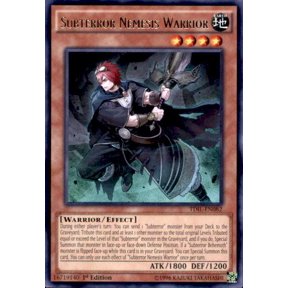 YuGiOh The Dark Illusion Rare Subterror Nemesis Warrior TDIL-EN082