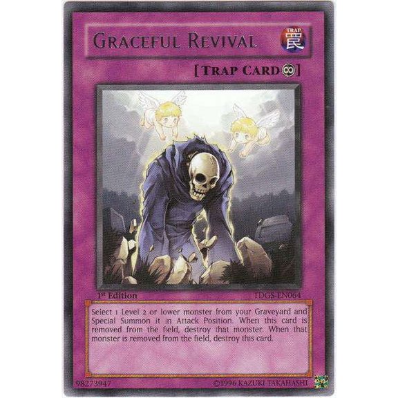 YuGiOh The Duelist Genesis Rare Graceful Revival TDGS-EN064