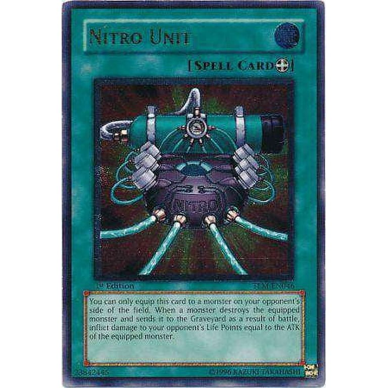 YuGiOh The Lost Millennium Ultimate Rare Nitro Unit TLM-EN046