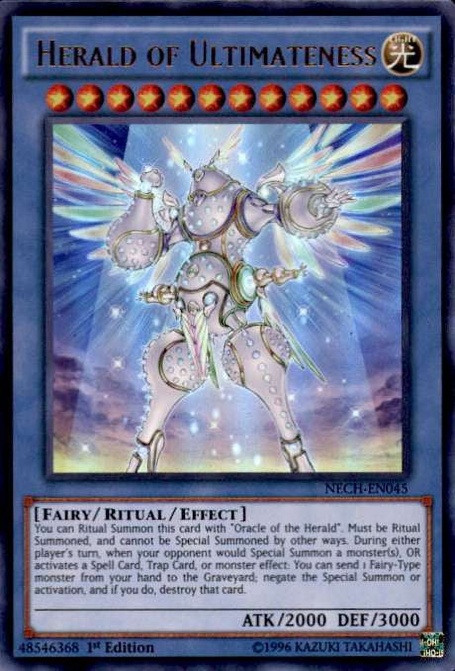 herald yugioh cards RC04-AE032 Herald of the Arc Light (SER) main image 1