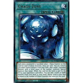 YuGiOh Toon Chaos Rare Chaos Zone TOCH-EN056