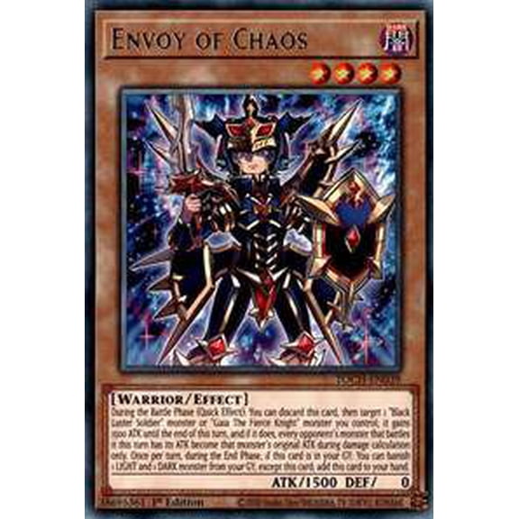 YuGiOh Toon Chaos Rare Envoy of Chaos TOCH-EN039