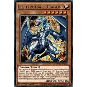 YuGiOh Toon Chaos Rare Lightpulsar Dragon TOCH-EN031