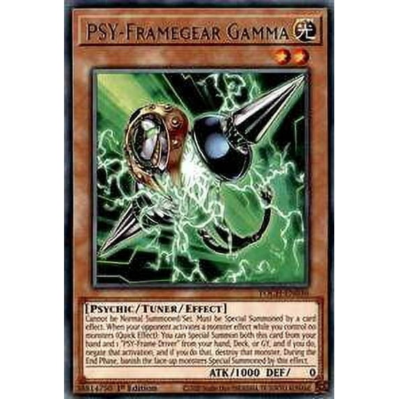 YuGiOh Toon Chaos Rare PSY-Framegear Gamma TOCH-EN036