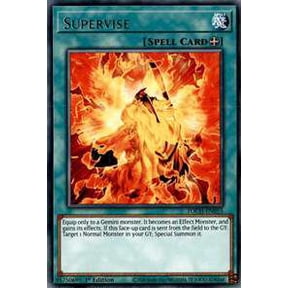 YuGiOh Toon Chaos Rare Supervise TOCH-EN055