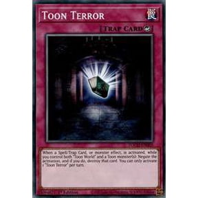 YuGiOh Toon Chaos Super Rare Toon Terror TOCH-EN005